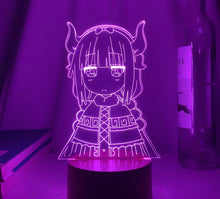 Lade das Bild in den Galerie-Viewer, Miss Kobayashi Nacht Licht mit 3D Effekt kaufen