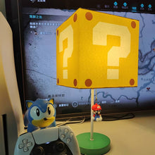 Lade das Bild in den Galerie-Viewer, Super Mario LED Fragezeichen Nacht Licht Lampe kaufen