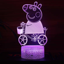Lade das Bild in den Galerie-Viewer, Peppa Wutz Nachtlicht in verschiedenen Motiven kaufen