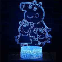 Lade das Bild in den Galerie-Viewer, Peppa Wutz Nachtlicht in verschiedenen Motiven kaufen