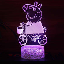 Lade das Bild in den Galerie-Viewer, Peppa Wutz Nachtlicht in verschiedenen Motiven kaufen