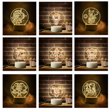 Lade das Bild in den Galerie-Viewer, Sternzeichen Lampe Nachtlicht kaufen
