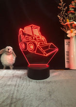 Lade das Bild in den Galerie-Viewer, 3D LED Hologramm Nachtlampe Bagger kaufen