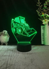 Lade das Bild in den Galerie-Viewer, 3D LED Hologramm Nachtlampe Bagger kaufen