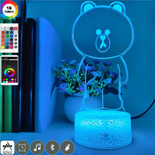 Lade das Bild in den Galerie-Viewer, Niedlicher Teddybär als LED Nachtlicht kaufen