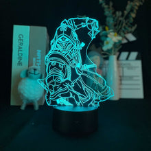 Lade das Bild in den Galerie-Viewer, Scorpion aus Mortal Kombat LED Nacht Licht Lampe kaufen