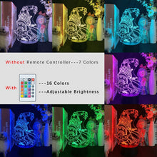 Lade das Bild in den Galerie-Viewer, Scorpion aus Mortal Kombat LED Nacht Licht Lampe kaufen