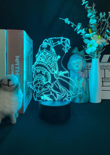 Lade das Bild in den Galerie-Viewer, Scorpion aus Mortal Kombat LED Nacht Licht Lampe kaufen