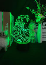 Lade das Bild in den Galerie-Viewer, Scorpion aus Mortal Kombat LED Nacht Licht Lampe kaufen