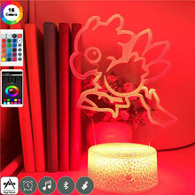 Lade das Bild in den Galerie-Viewer, 3D LED Hologramm Nachtlampe Final Fantasy Chocobo kaufen