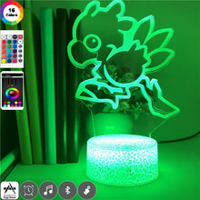Lade das Bild in den Galerie-Viewer, 3D LED Hologramm Nachtlampe Final Fantasy Chocobo kaufen