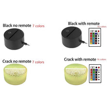 Lade das Bild in den Galerie-Viewer, 3D Herz LED-Lampe - Romantisches Nachtlicht mit Farbwechsel kaufen