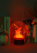 Lade das Bild in den Galerie-Viewer, Nachtlicht mit Glaskugel Winter Motiv und Farbwechsel kaufen