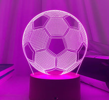 Lade das Bild in den Galerie-Viewer, Fußball LED-Lampe Nachtlicht kaufen