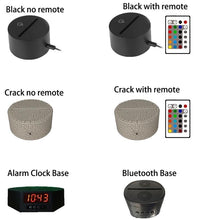 Lade das Bild in den Galerie-Viewer, 3D Nacht Lampe mit Mustang Motiv kaufen