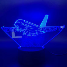 Lade das Bild in den Galerie-Viewer, A380 Nachtlampe mit 3D LED Effekt kaufen