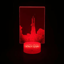Lade das Bild in den Galerie-Viewer, Nachtlicht mit Space Shuttle Start Motiv kaufen