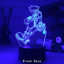 Lade das Bild in den Galerie-Viewer, Kingdom Hearts Sora Keyblade Lampe Nacht Licht kaufen