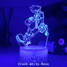 Lade das Bild in den Galerie-Viewer, Kingdom Hearts Sora Keyblade Lampe Nacht Licht kaufen