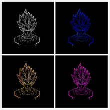 Lade das Bild in den Galerie-Viewer, Dragon Ball Son Goku 3D Lampe - Farbwechsel kaufen