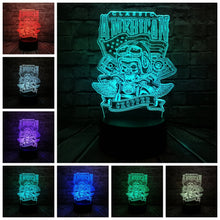 Lade das Bild in den Galerie-Viewer, 3D LED Lampe - American Chopper Motiv - Mit magischen Farbwechsel kaufen