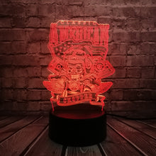 Lade das Bild in den Galerie-Viewer, 3D LED Lampe - American Chopper Motiv - Mit magischen Farbwechsel kaufen