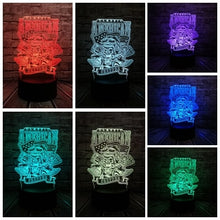 Lade das Bild in den Galerie-Viewer, 3D LED Lampe - American Chopper Motiv - Mit magischen Farbwechsel kaufen