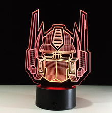 Lade das Bild in den Galerie-Viewer, 3D LED Lampe Transformer - Nachtlicht - Tischlampe kaufen