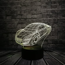 Lade das Bild in den Galerie-Viewer, Super Roadster GTR Lampe - 3D Effekt - Farbwechsel kaufen