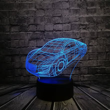 Lade das Bild in den Galerie-Viewer, Super Roadster GTR Lampe - 3D Effekt - Farbwechsel kaufen