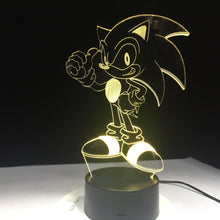 Lade das Bild in den Galerie-Viewer, Sonic The Hedgehog 3D Tischlampe kaufen