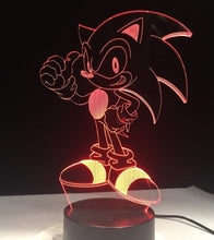 Lade das Bild in den Galerie-Viewer, Sonic The Hedgehog 3D Tischlampe kaufen