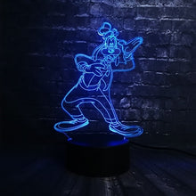 Lade das Bild in den Galerie-Viewer, Minnie Maus / Mickey Maus 3D Lampe mit Farbwechsel Effekt kaufen