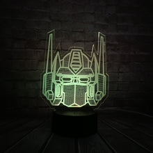 Lade das Bild in den Galerie-Viewer, 3D LED Lampe Transformer - Nachtlicht - Tischlampe kaufen