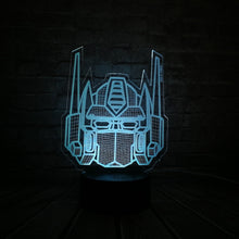 Lade das Bild in den Galerie-Viewer, 3D LED Lampe Transformer - Nachtlicht - Tischlampe kaufen