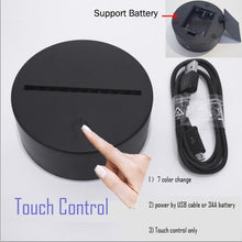 Lade das Bild in den Galerie-Viewer, Panzer 3D Lampe mit Farbwechsel bis zu 7 Farben kaufen