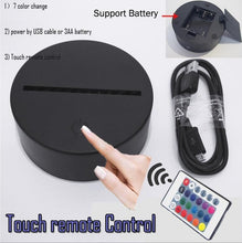 Lade das Bild in den Galerie-Viewer, Panzer 3D Lampe mit Farbwechsel bis zu 7 Farben kaufen