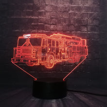 Lade das Bild in den Galerie-Viewer, LKW, Truck Lampe mit 3D Effekt und Farbwechsel kaufen
