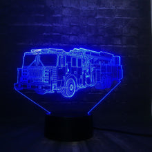 Lade das Bild in den Galerie-Viewer, LKW, Truck Lampe mit 3D Effekt und Farbwechsel kaufen