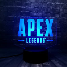 Lade das Bild in den Galerie-Viewer, APEX Legends Lampe mit 3D Effekt und wechselnden Farben kaufen