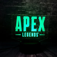Lade das Bild in den Galerie-Viewer, APEX Legends Lampe mit 3D Effekt und wechselnden Farben kaufen