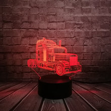 Lade das Bild in den Galerie-Viewer, Truck 3D LED Lampe Optimus - Mit Farbwechsel Effekt - bis zu 7 Farben kaufen