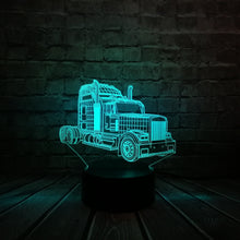 Lade das Bild in den Galerie-Viewer, Truck 3D LED Lampe Optimus - Mit Farbwechsel Effekt - bis zu 7 Farben kaufen