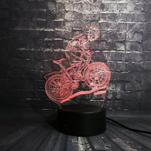Lade das Bild in den Galerie-Viewer, Motorcross 3D LED Lampe mit Farbwechsel kaufen