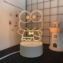 Lade das Bild in den Galerie-Viewer, Sanrio 3D Hello Kitty LED Nachtlicht - viele Motive
