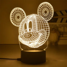 Lade das Bild in den Galerie-Viewer, Niedliche Mickey Maus Nachtlampen in vielen Motiven
