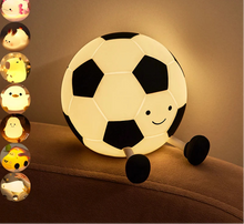 Lade das Bild in den Galerie-Viewer, Wundervolle Nachtlichter, dimmbare Nachttischlampe für Kinderzimmer, Kinder, Geschenkidee
