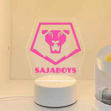 Lade das Bild in den Galerie-Viewer, KPop Demon Hunters Nachtlicht HunterX Deko Lampe, Zoey Rumi Mira Saja Boys Motive
