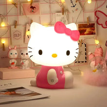 Lade das Bild in den Galerie-Viewer, Super Niedliches Hello Kitty Nachtlicht Lampe
