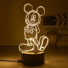 Lade das Bild in den Galerie-Viewer, Niedliche Mickey Maus Nachtlampen in vielen Motiven
